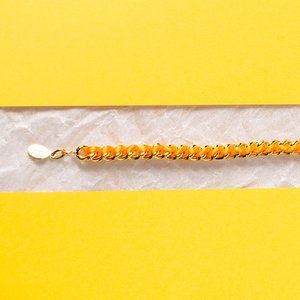 LUCAS JACK ORANGE & GOLD BRACELET | WOMENS